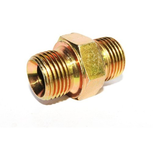 SS Threaded Gauge Qualified Hydraulic Hex Nipple