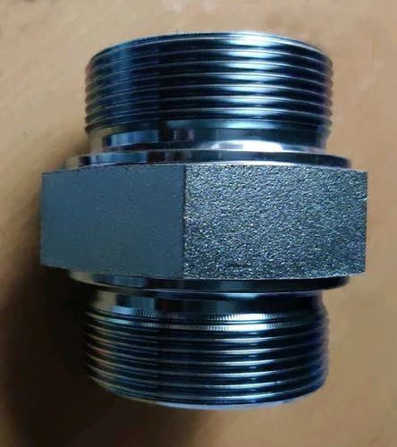Male Mild Steel Hydraulic Hose Fitting, Size: 2 Inch