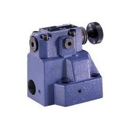 Blue Aluminium Hydraulic Pressure Sequence Valves