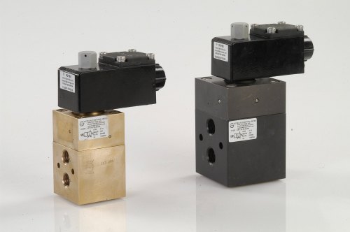 2 To 10 Bar 3/2 Pilot Operated, Poppet Solenoid Valve, Size: 7mm To 25mm