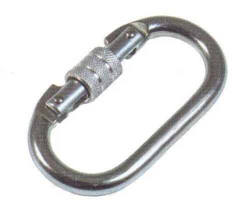 Gold Alloy Steel Karabiner Hook