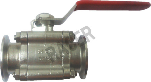 Racer CI Triclover End SS Ball Valve, Valve Size: 15mm To 50mm