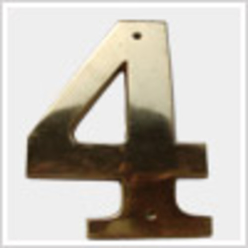 Customized Brass Numeral