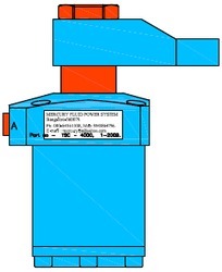 (Hydraulic Swing Clamps) Top Flange Swing Clamp