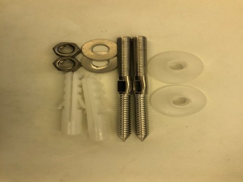 SS Wash Basin Rack Bolt, For Sanitary Fitting, 1 Pair