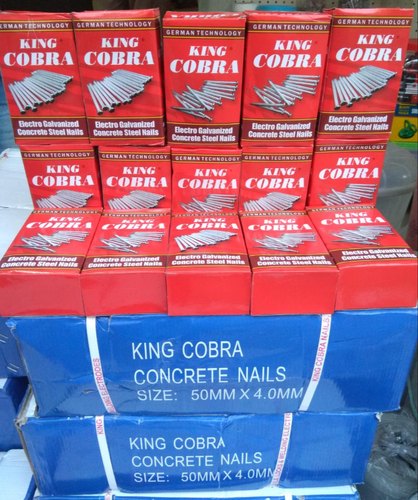 King Kobra GI Concrete Nails, Packaging Type: 1 kg