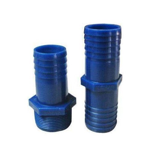 Plastic Blue PP Hose Collar & Connector, For Domestic, Size: 15mm To 125mm