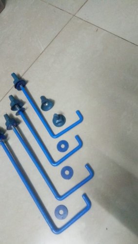 Metal Blue Polymer Coated l Hook
