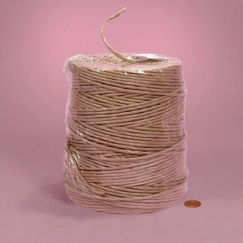 Brown Twisted Paper Handle Twisted Paper Rope, For Paper Bag, Packaging Type: Bundle