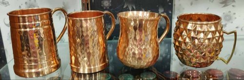 Hammered COPPER CUPS, Capacity: 250ml