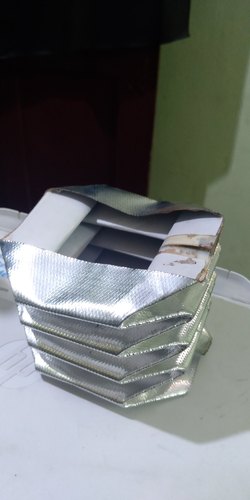 Aluminized Fabric HIGH TEMPERATURE BELLOWS., Size: Custom