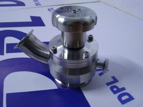 S.s. 316 L Medium Pressure Sanitary Flush Bottom Tank Valve, Valve Size: 1 To 3, Size: 1 Inch To 3 Inch