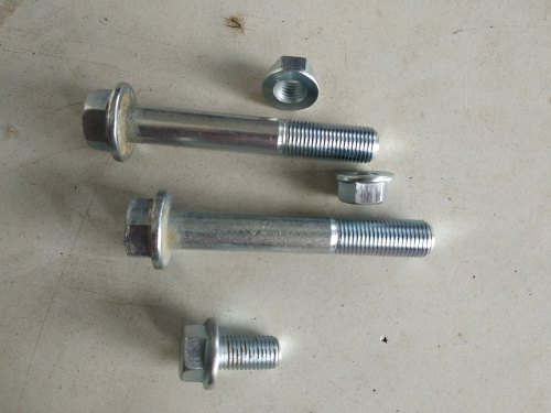 Mild Steel M S Hex Flange Bolt