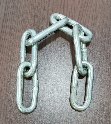 Natural 13 mm Mild Steel Link Chain, For Industrial, Load Bearing Capacity: 3000 Kgs