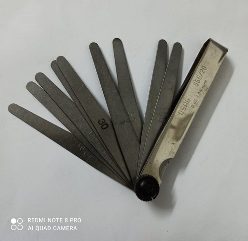 0.05 - 1.00mm Steel Impoted Feeler Gauge