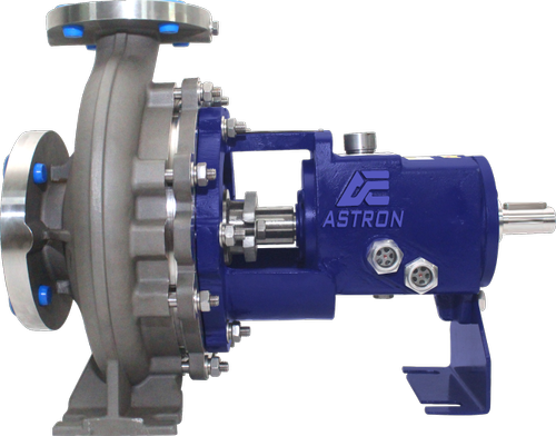 Metallic Blue Centrifugal Mechanical Seal Pump, Model Name/Number: Aspm Series (bare Shaft Pump), Size: 50x32x160