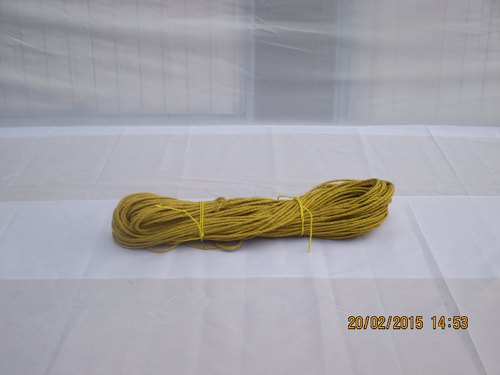 Yellow 10-20 mm Nylon Rope, For Hand Pump, Length: 50-100 m/reel