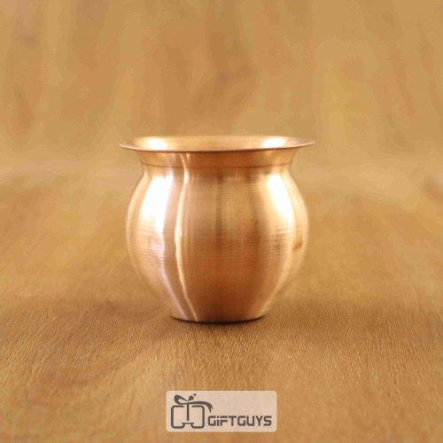 Round Copper Lota