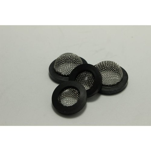 Mild Steel Sanitary Rubber Mesh Washer , For Taps And Faucets