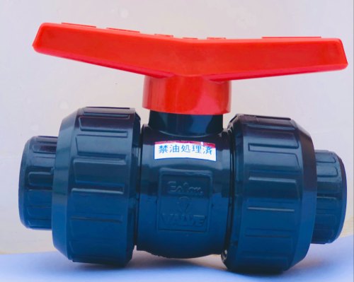 Black Grey Water Pvc True Union Ball Valve