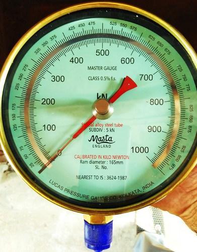 6 inch/ 150 mm MASTA Standard Load gauge for Compression testing machines