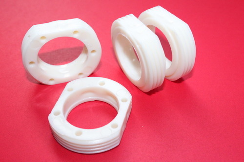 White Plastic Nuts