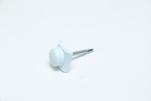 Pvc, Stainless Steel Round PVC Roofing Screw, Packaging Type: Box