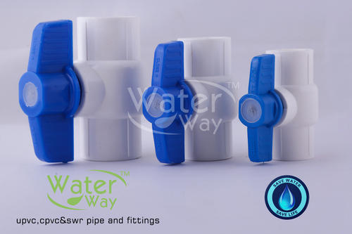 Plastic Waterway UPVC Ball Valve, Size: 1/2 To 2