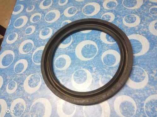 Black Canvas Rubber Piston Seal, Size: 3 inch