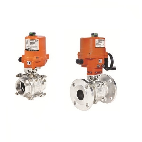 Stainless Steel And SS Industrial Actuator Ball Valves, Size: 50mm
