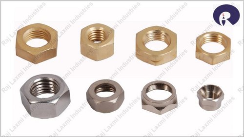 Ril Round Industrial Brass Nuts