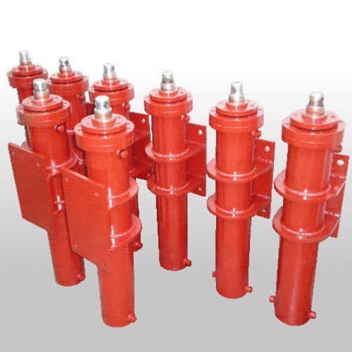 Straight Shank Iron Drilling Rig Hydraulic Cylinder, For Industrial, Length: 1000mm