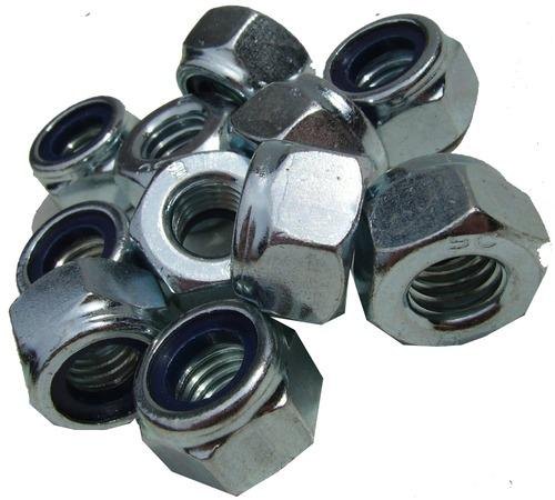 Polished Mild Steel Industrial Nuts