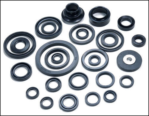 Black Round Industrial Rubber Seal, Size: 1-5 inch
