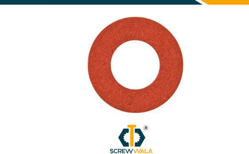 Round Industrial Red Fiber Washers, Packaging Type: Packet, Thickness: 0.5 mm To 5 mm