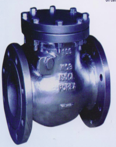 75 Bar Cast Steel Swing Check Valve, Flanged, Valve Size: 100mm