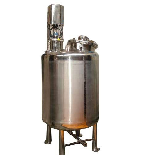 Polished Stainless Steel Injectable Mixing Vessel, Capacity: 5 to 5000 L