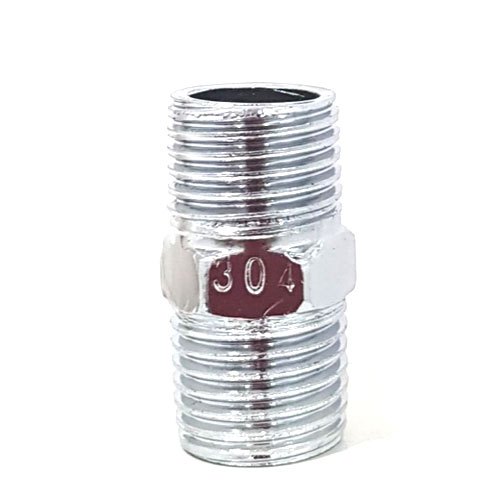 Half Threaded GI Hex Nipple, for Hydraulic Pipe, Packaging Type: Box