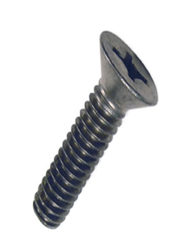 Full Thread Iron Machine Screw, Polished