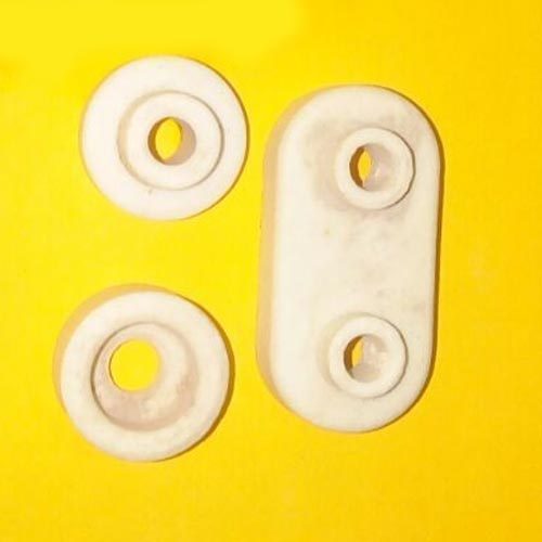 White Ceramic Thermal Insulation Washers, Packaging Type: Box