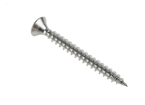 V.V Polished Iron Wood Screw, Size: 35 X 8 mm