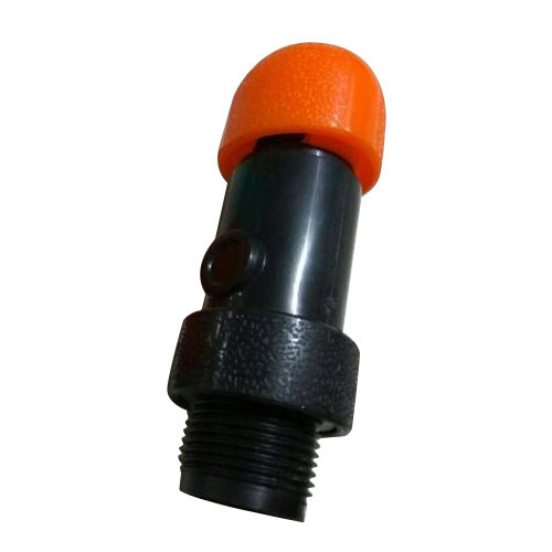 Black + Orange Irrigation Air Valve