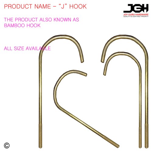 J Type L Type And Bamboo Type Iron Pipe Hooks