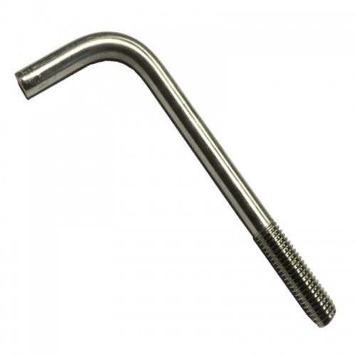 J Hook Right Angle Bend, 50mm To 1000mm, Size: 6mm To 40mm