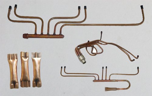 J Pan Copper Tube Header