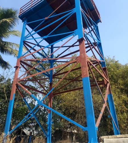 Prefab Jal Yojna Steel Tower, For Construction