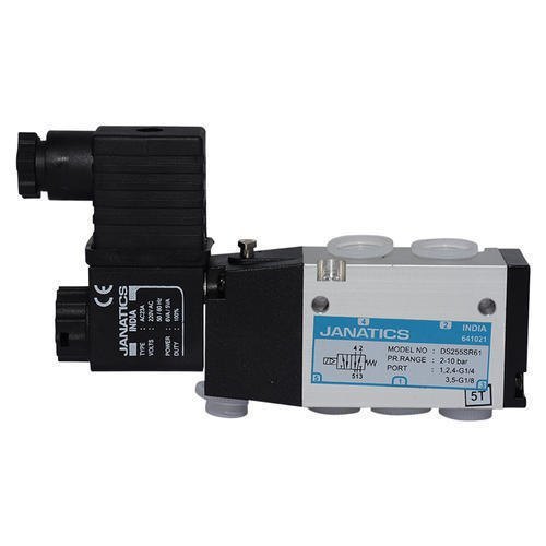 Janatics DS255SR61 5/2-1/4 Inch Single Solenoid Valve