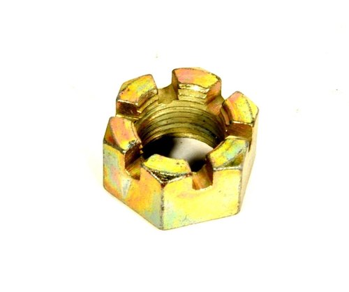 Brass JCB Stub Axle Nut, Size: 1/2inch