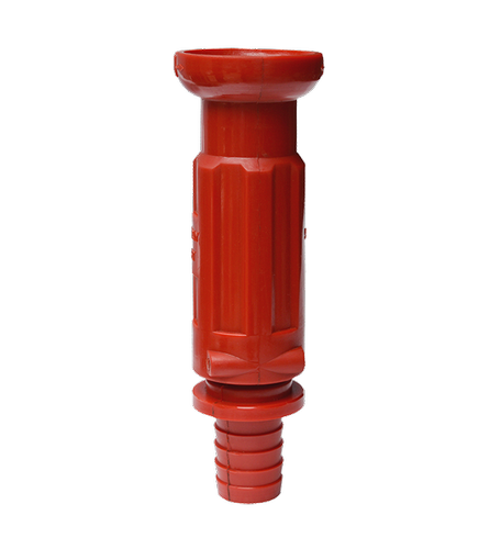 Red 3-6 Bar Jet / Spray Type Hose Reel Nozzle - ABS Plastic