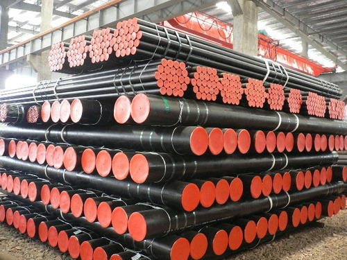 Black JFE Steel Seamless Pipes, Shape: Round